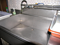 metal sink